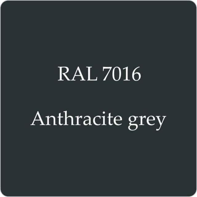 Anthracite grey RAL 7016 colour