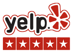 yelp logo seamless guttering